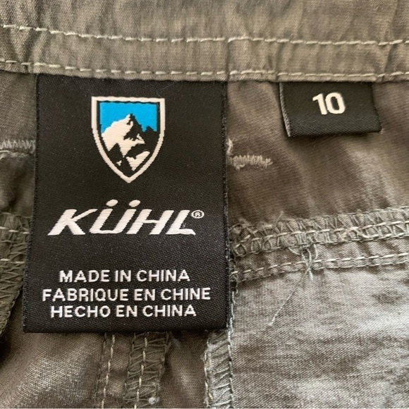 Kuhl Women’s Capri Cargo Hiking Pants Size 10 With Drawstring Waist - Picture 9 of 12